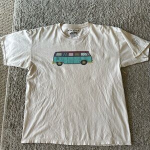 Vans Off The Wall Graphic Tee with Colorful Van Design